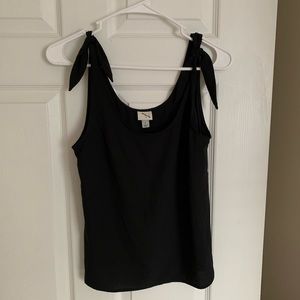 Black tank blouse